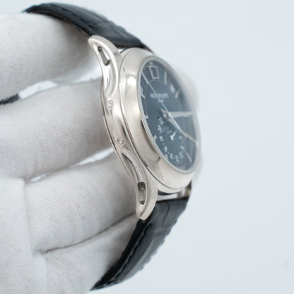 Patek Philippe 5205G-013 "Bleu Dégradé" 18kt White Gold Annual Calendar