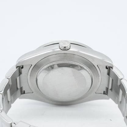 Rolex Datejust 116300 41mm Black Index Dial Custom Diamond Bezel