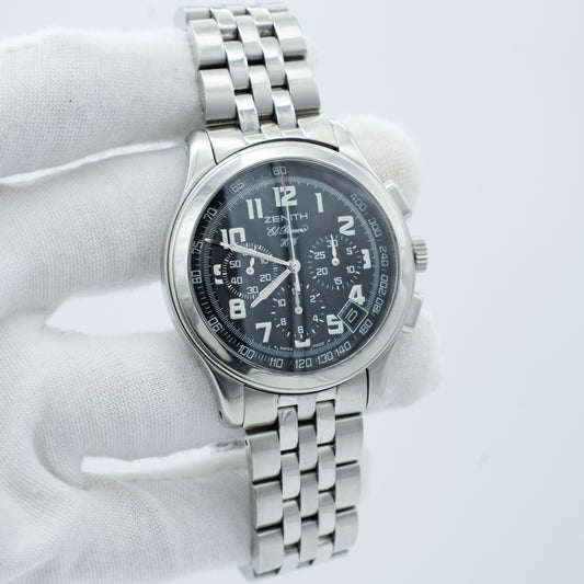ZENITH 02.0500.420 Class El Primero HW Manual Stainless steel mens