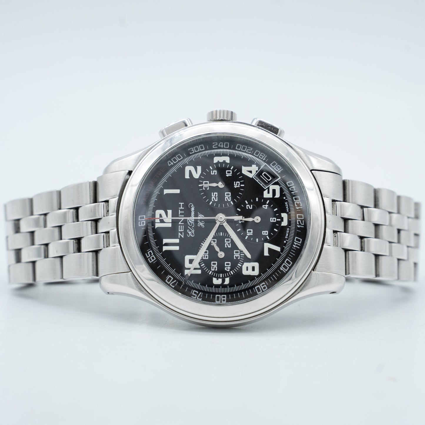 ZENITH 02.0500.420 Class El Primero HW Manual Stainless steel mens