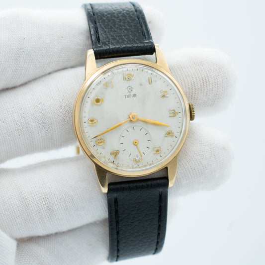 Tudor Royal 12856 Yellow Gold Silver Dial