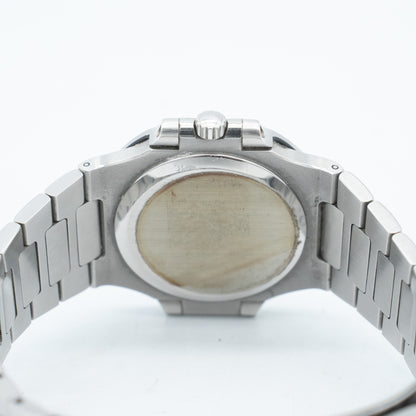 Patek Philippe 3800 Nautilus Stainless Steel Blue Dial Watch 3800A/001