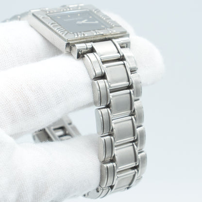 Tiffany & Co. Atlas Quartz Square Watch Stainless Steel