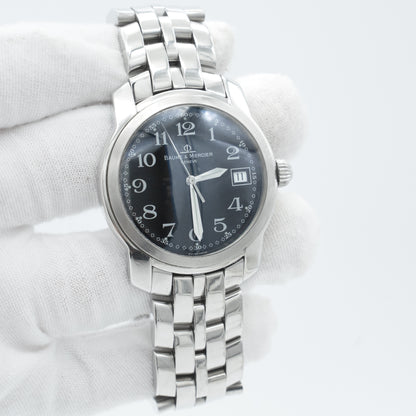 Baume & Mercier MV045214 Black Dial Quartz 37mm Round Dial