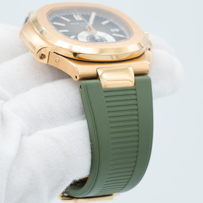 Patek Philippe Nautilus 5980R-001 Chronograph Date Rose Gold