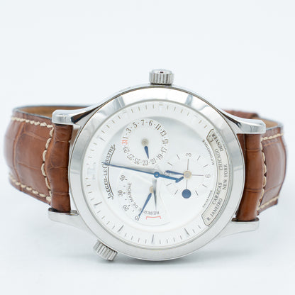 Jaeger LeCoultre Master Geographic Steel 142.8.92 with Ebay Authenticity Card
