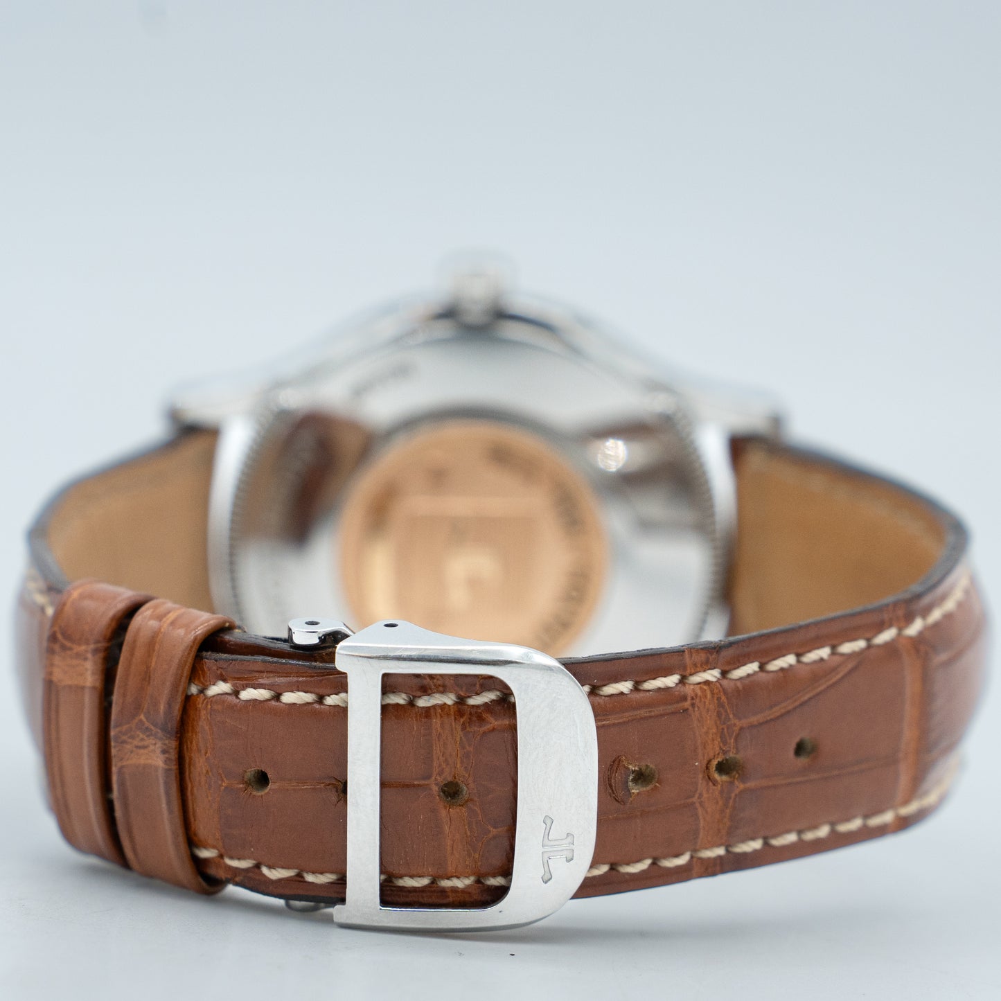 Jaeger LeCoultre Master Geographic Steel 142.8.92 with Ebay Authenticity Card