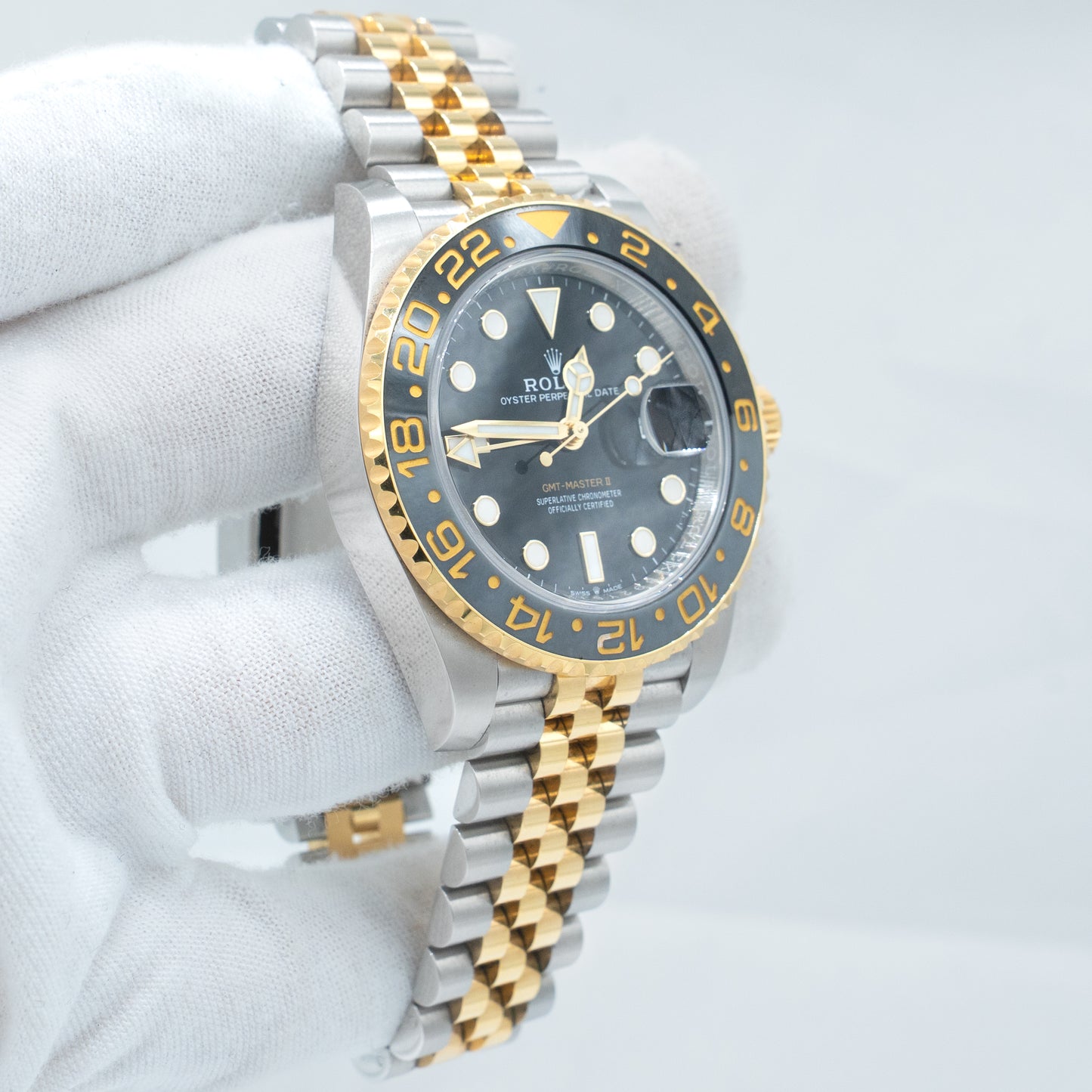 Rolex GMT-Master II Zombie Bumblebee 126713GRNR Jubilee Full Set 2024