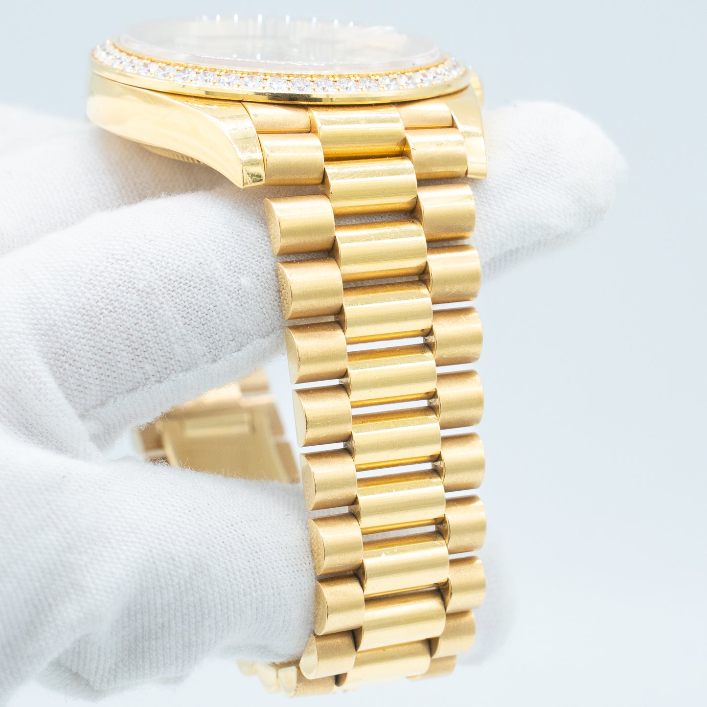Rolex Day-Date 40MM President 228348 Factory Diamonds 2021 B&P
