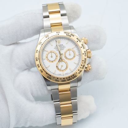 Rolex Daytona 126503 White Gold and Steel 40 mm 2024 B&P