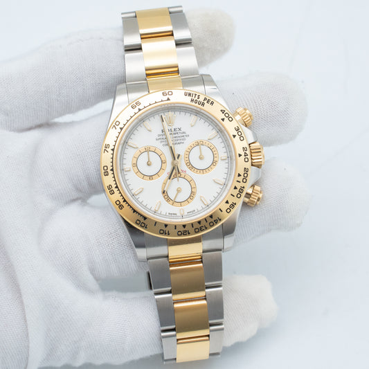 Rolex Daytona 126503 White Gold and Steel 40 mm 2024 B&P