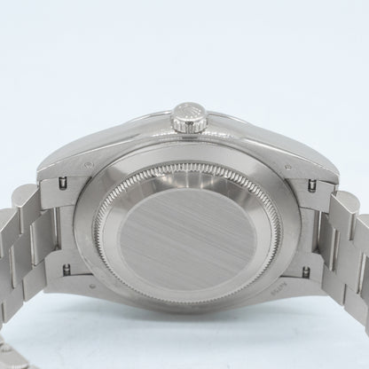 Rolex Day-Date President 18K White Gold OLIVE GREEN ROMAN 40mm 228239 B&P 2022