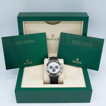 2025 New Rolex Cosmograph Daytona Meteorite 126519LN 18k White Gold B&P