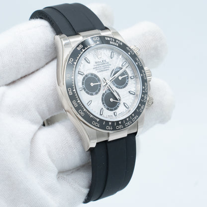 2025 New Rolex Cosmograph Daytona Meteorite 126519LN 18k White Gold B&P