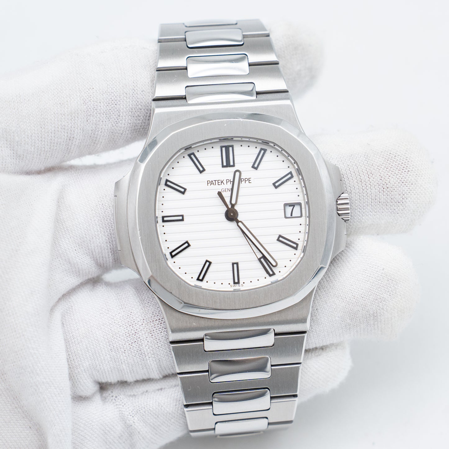 Patek Philippe Nautilus 5711/1A-011 Stainless Steel White Dial 2012 B&P