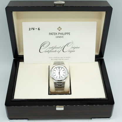 Patek Philippe Nautilus 5711/1A-011 Stainless Steel White Dial 2012 B&P