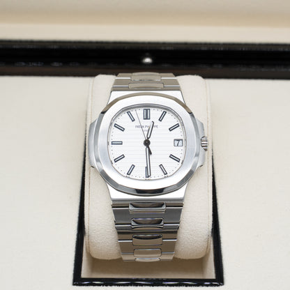 Patek Philippe Nautilus 5711/1A-011 Stainless Steel White Dial 2012 B&P