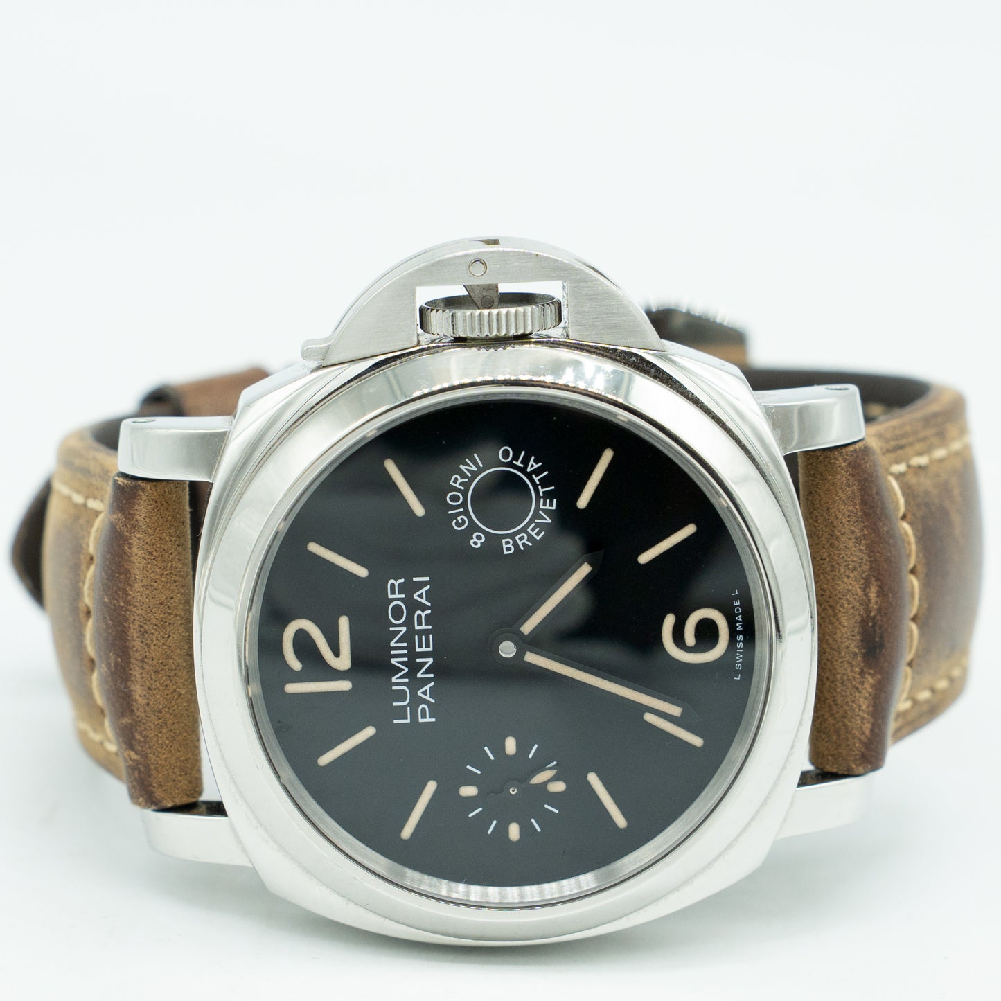 PANERAI Luminor Marina 3Days PAM00359 Black Dial Automatic Men's Watch B&P