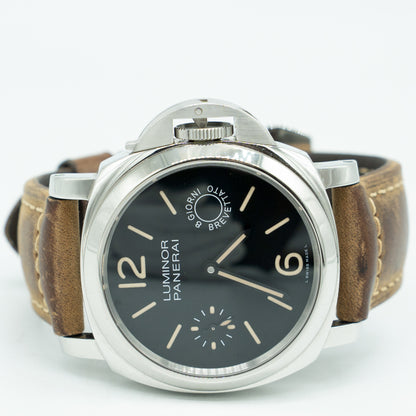 PANERAI Luminor Marina 3Days PAM00359 Black Dial Automatic Men's Watch B&P