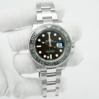 Rolex GMT-Master II BRUCE WAYNE Gray Black 40mm OYSTER 126710GRNR