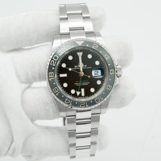 Rolex GMT-Master II BRUCE WAYNE Gray Black 40mm OYSTER 126710GRNR