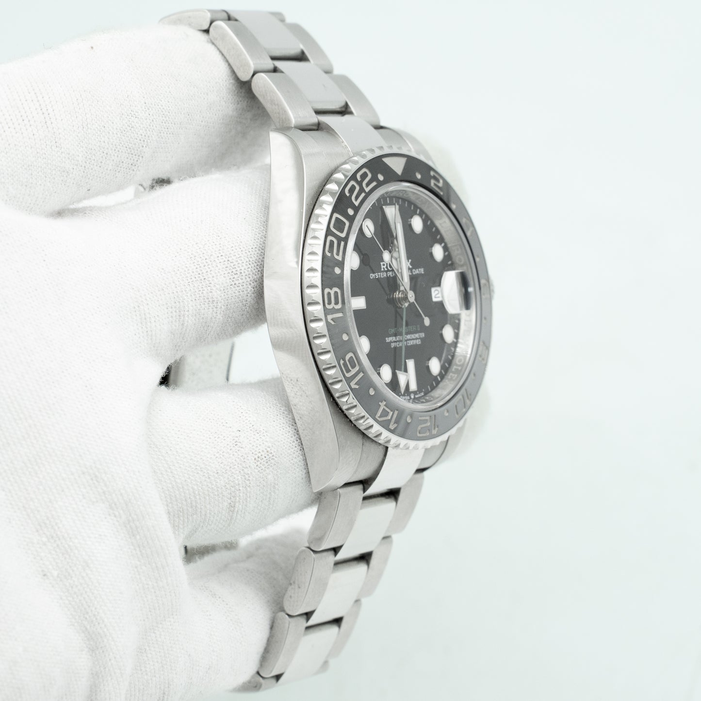 Rolex GMT-Master II BRUCE WAYNE Gray Black 40mm OYSTER 126710GRNR