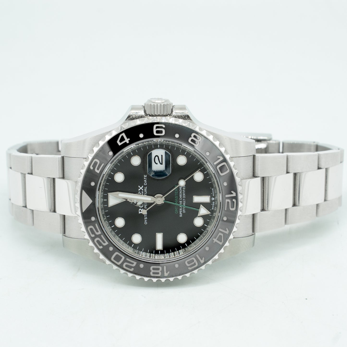 Rolex GMT-Master II BRUCE WAYNE Gray Black 40mm OYSTER 126710GRNR