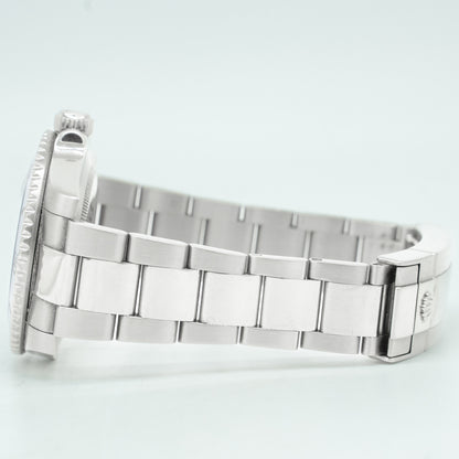 Rolex Submariner 'Smurf' 18kt White Gold Blue Ceramic 116619 2014 B&P
