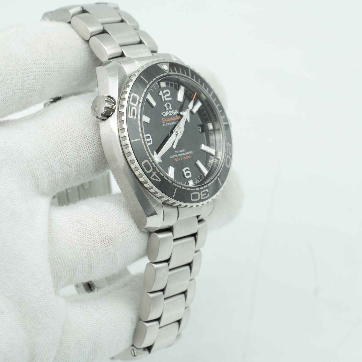 Omega Seamaster Planet Ocean 215.30.40.20.01.001 Black Dial 2018 Box & Papers