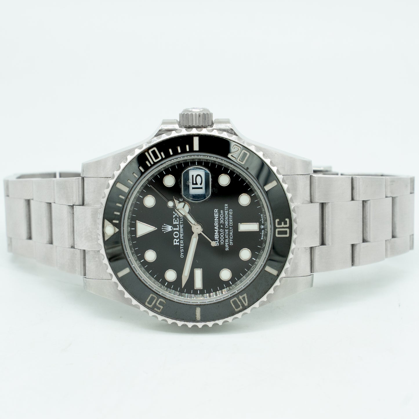 ROLEX Submariner Date 41mm Oyster Black Ceramic 126610LN Box & Papers 2022