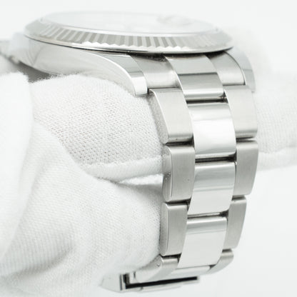 Rolex Datejust White Dial 126334 Fluted Bezel Oyster Bracelet 41MM 2024 B&P