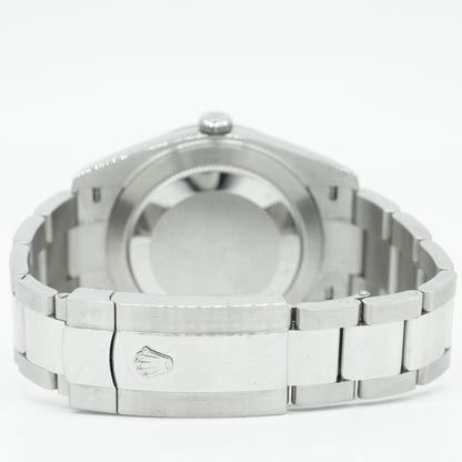 Rolex Datejust White Dial 126334 Fluted Bezel Oyster Bracelet 41MM 2024 B&P