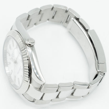 Rolex Datejust White Dial 126334 Fluted Bezel Oyster Bracelet 41MM 2024 B&P