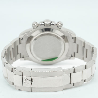 Rolex Daytona 116520 Steel White Gold Meteorite Dial 40mm