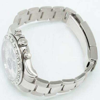 Rolex Daytona 116520 Steel White Gold Meteorite Dial 40mm