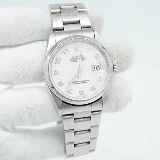 Rolex Datejust 36mm Jubilee Dial Oyster band Men's Watch 116200 with Box