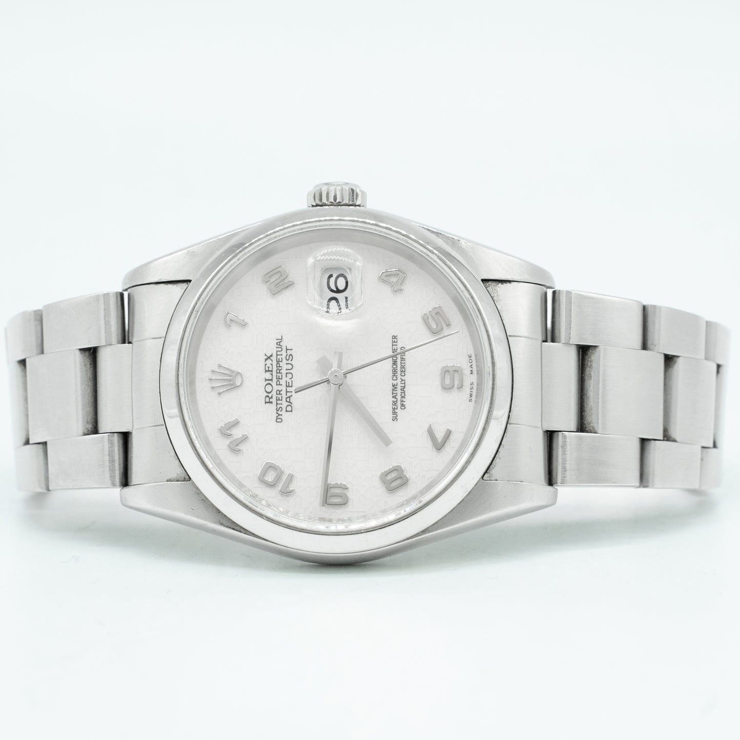 Rolex Datejust 36mm Jubilee Dial Oyster band Men's Watch 116200 with Box