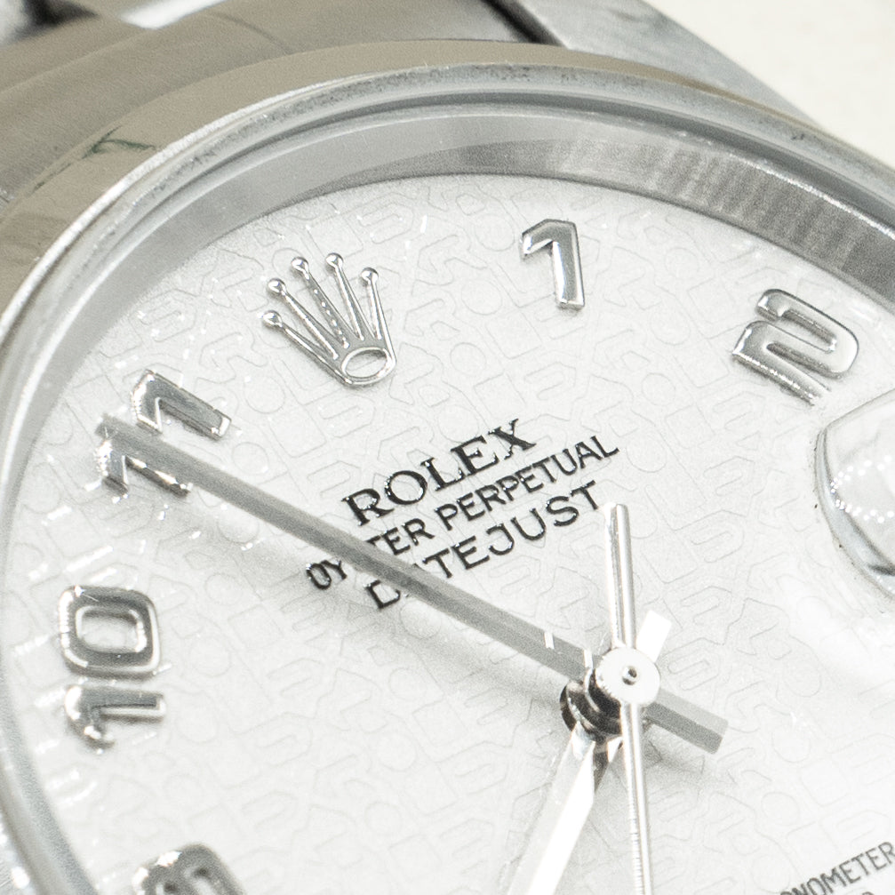 Rolex Datejust 36mm Jubilee Dial Oyster band Men's Watch 116200 with Box