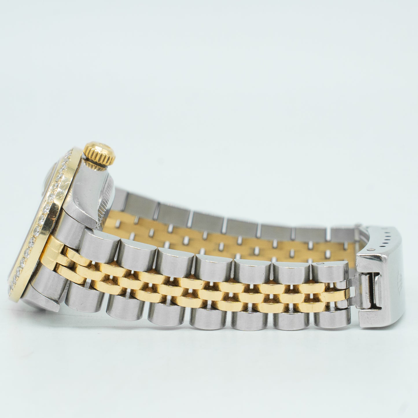 Rolex Datejust 79173 Diamond Two-Tone Jubilee Watch 26mm MOP Dial