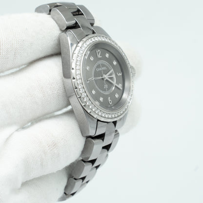 CHANEL J12 chromatic 33mm H2565 Diamond bezel 8P Quartz Ladies Watch