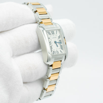 Cartier Tank Anglaise SM PG Combination W5310036 Quartz