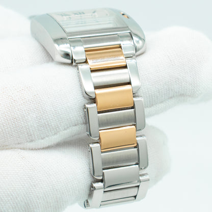 Cartier Tank Anglaise SM PG Combination W5310036 Quartz
