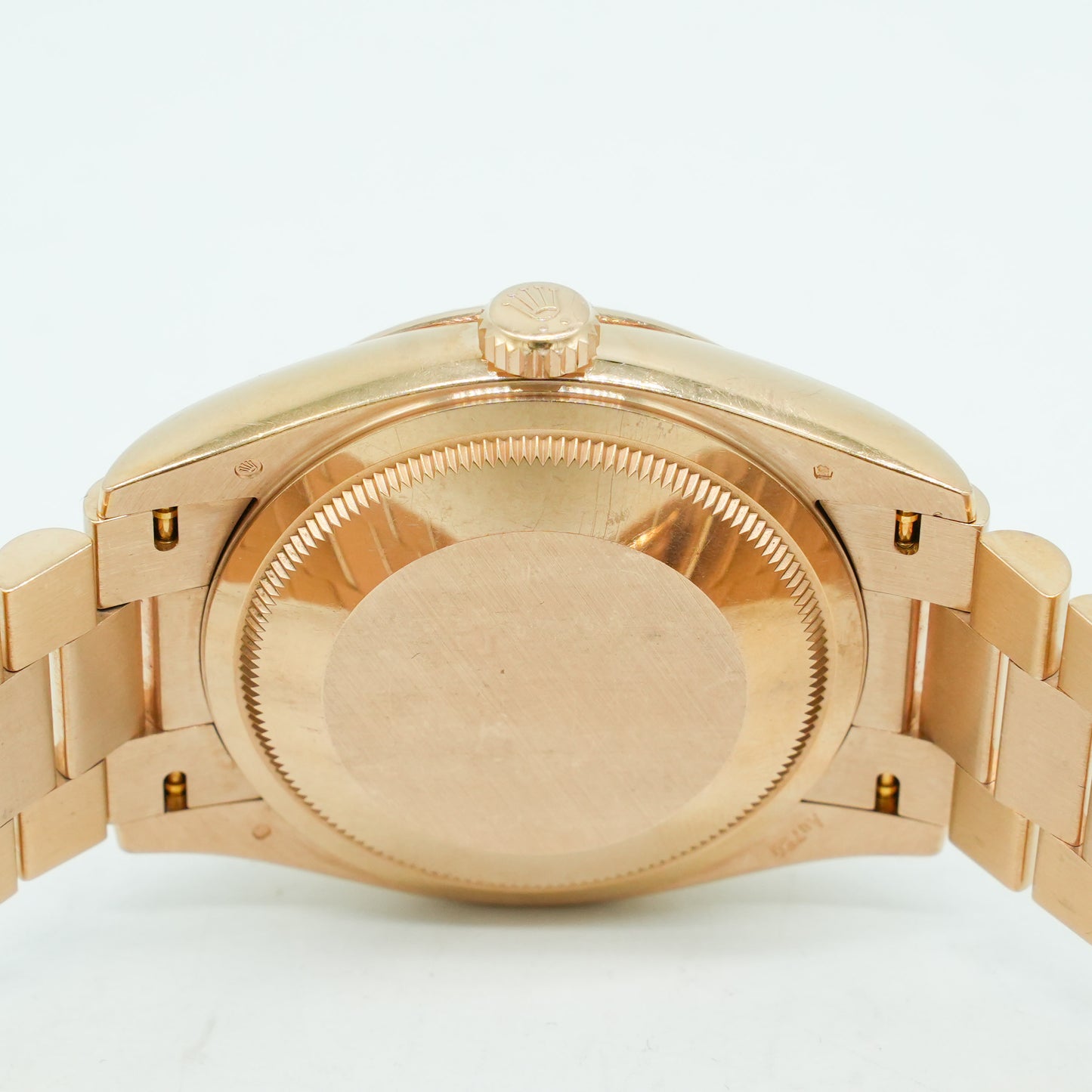 Rolex Day-Date 36mm 128235 Rose Gold President - Rose Diamond B&P 2022