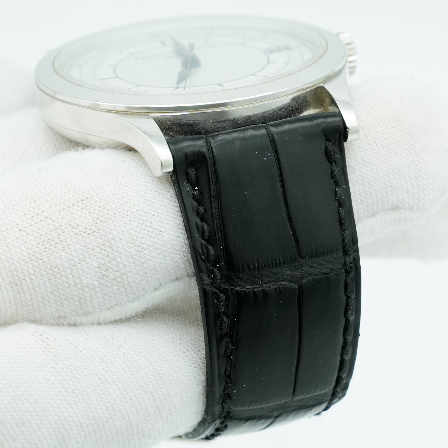 Patek Philippe Calatrava White Gold Silver Dial 38mm 5296G-001 B&P 2011