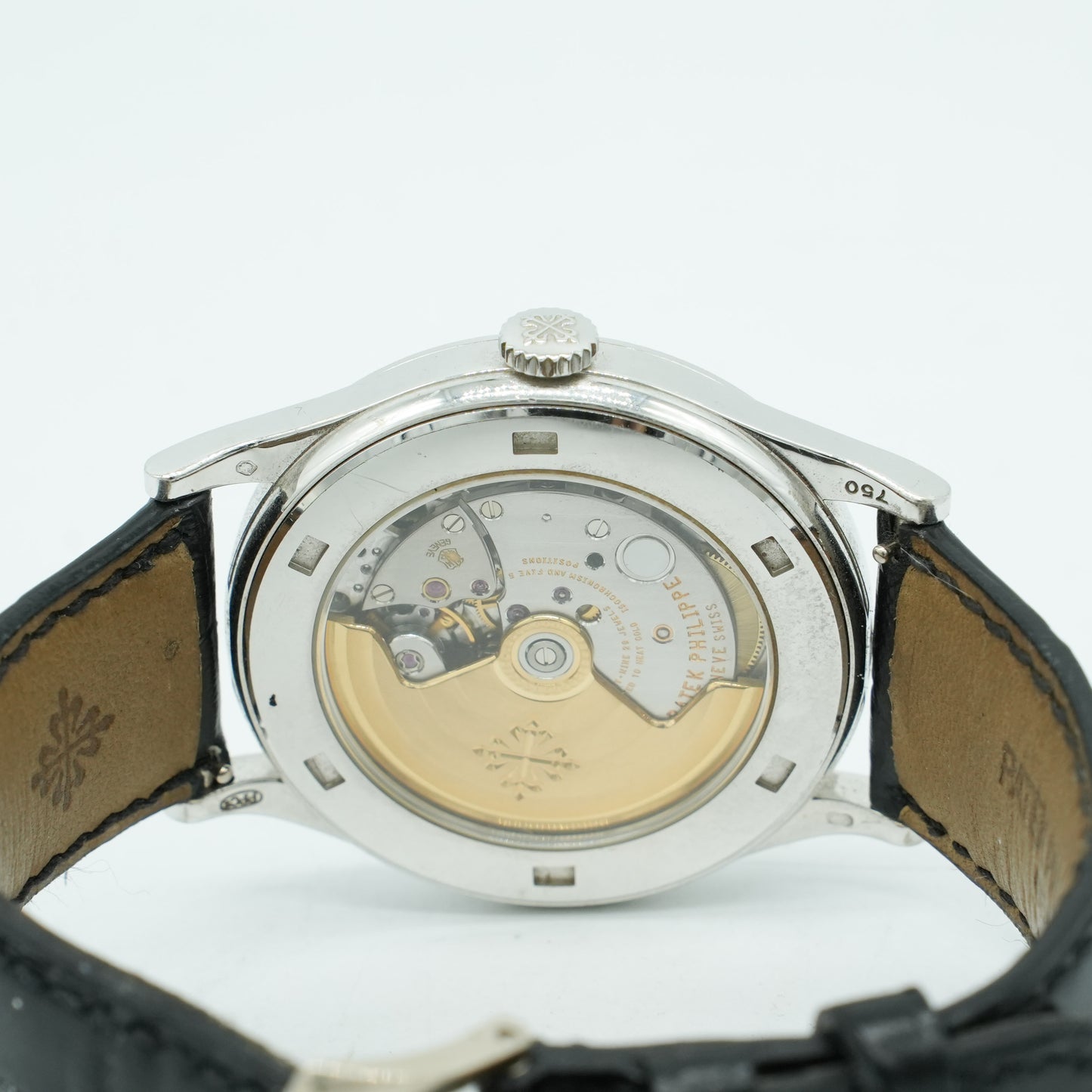 Patek Philippe Calatrava White Gold Silver Dial 38mm 5296G-001 B&P 2011