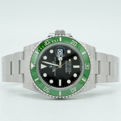 New Rolex Submariner Date Starbucks 126610LV MINT Black Dial 41mm B&P 2025