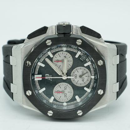 Audemars Piguet Royal Oak Offshore 43mm StainlessSteel 26420SO.OO.A002CA.01 B&P