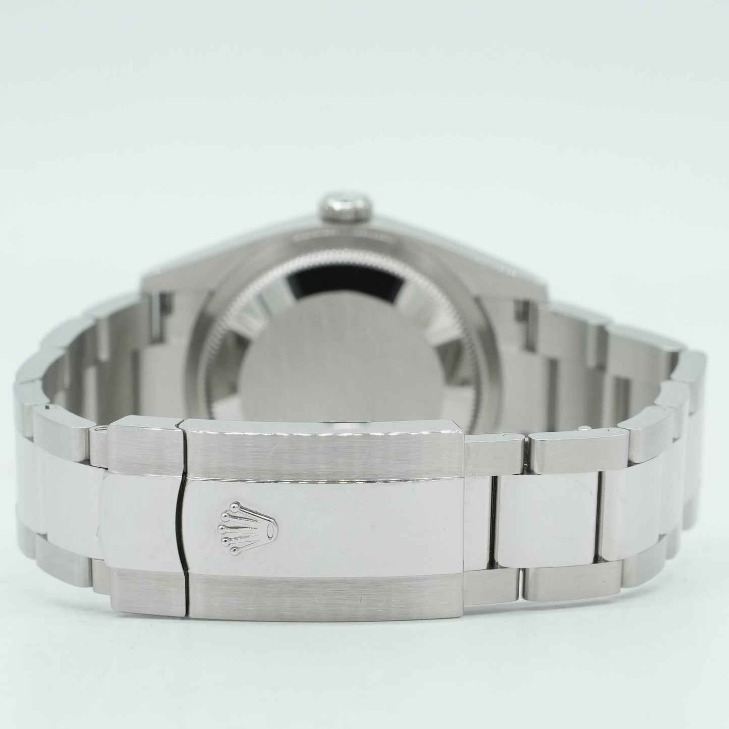 New Rolex 126234 Steel Datejust 36 Fluted Bezel Black Diamonds Dial B&P 2025