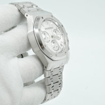 Audemars Piguet Royal Oak Chronograph White Dial Steel MINT 26240ST.OO.1320ST.07