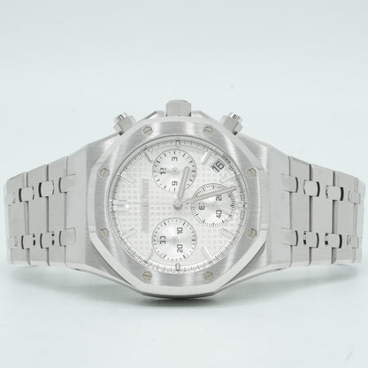 Audemars Piguet Royal Oak Chronograph White Dial Steel MINT 26240ST.OO.1320ST.07